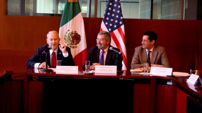 Juan Ramón de la Fuente se reunió con la comisión bipartidista de congresistas estadunidenses