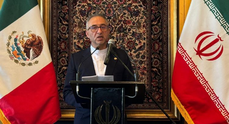 Embajador iraní espera que México condene bombardeos de EU a su país