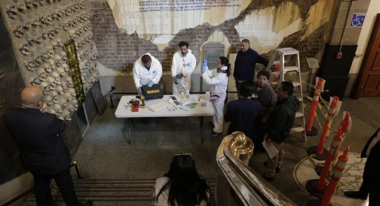 Mural de Rafael Cauduro quedó restaurado en la SCJN