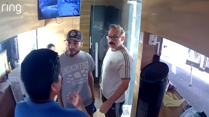 Presunto boxeador amateur golpea brutalmente a guardia de seguridad en Nuevo León (Video)