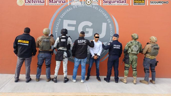 Cae “Callejas”, objetivo prioritario en el Edomex, acusado de extorsión