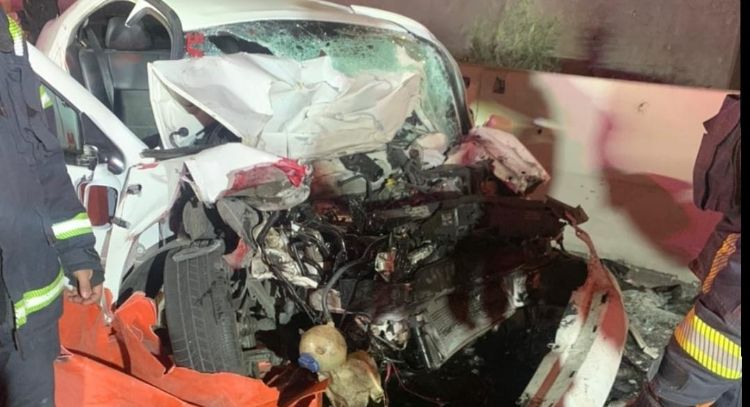 Accidente en la Calzada Ignacio Zaragoza deja tres muertos y dos heridos