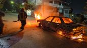 Foto ilustrativa de la nota titulada: Pistoleros queman taxi, cuyo chofer participó en protesta por la masacre de una familia en Acapulco