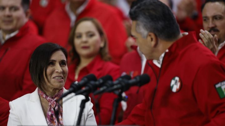 “Alito” Moreno presenta a los “Defensores de México”, coordinados por Rosario Robles