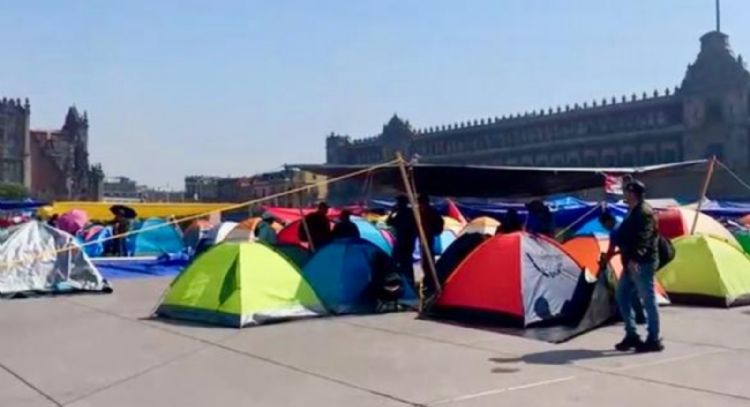 CNTE inicia paro nacional de 72 horas y marcha para exigir aumento salarial y mejoras laborales