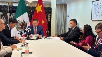 China apostará por comercio con México, una ancla para los dos países: Embajador Daojiang