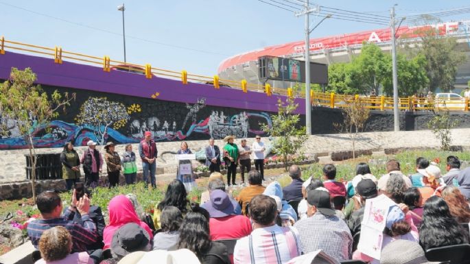 Inauguran el Jardín de Lluvia Coapan; busca aliviar escasez e inundaciones