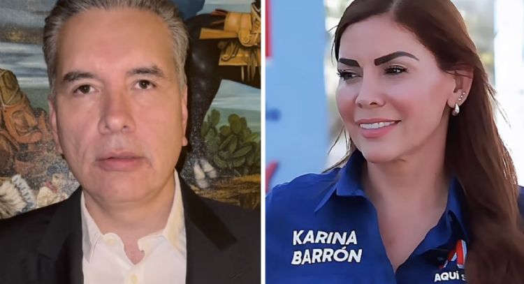 Senador de Morena acusa de “montaje burdo” a Karina Barrón, funcionaria de Monterrey