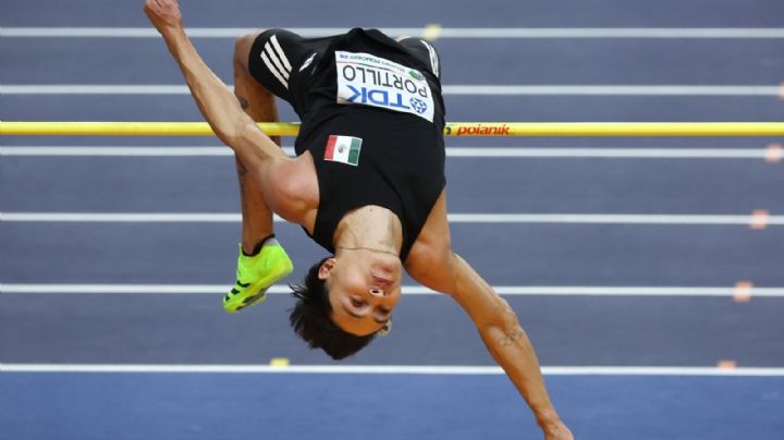 Erick Portillo gana medalla de plata en salto de altura de Mundial Bajo Techo