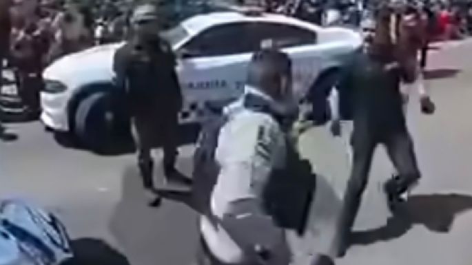 El “Tijuana Stunt Ride” termina con enfrentamiento entre motociclistas y elementos de la GN