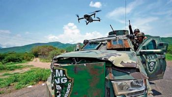 A un mes de la caída del “Mencho” el CJNG reanuda ataques con drones explosivos en Michoacán