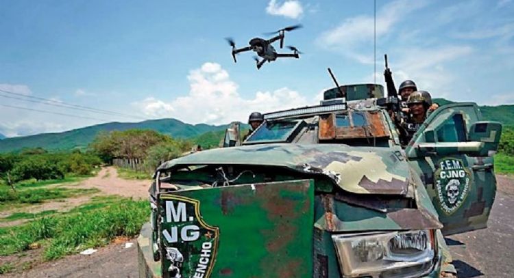 A un mes de la caída del “Mencho” el CJNG reanuda ataques con drones explosivos en Michoacán