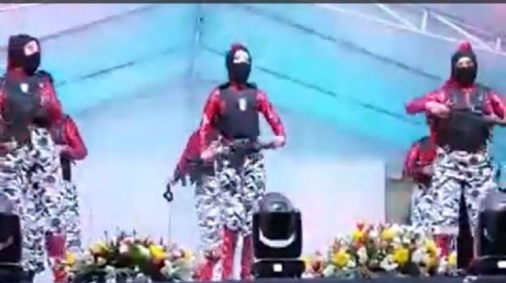 Censuran coreografía crítica de alumnos de Bachilleres contra la violencia en Michoacán (Video)