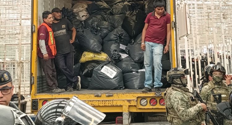 Realizan operativo antipiratería en Tepito; aseguran productos del Mundial con valor de 15 mdp