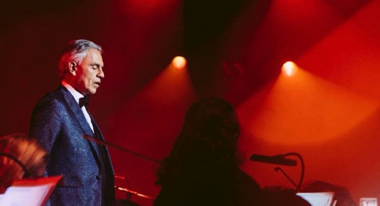 Anuncian concierto de Andrea Bocelli en el Zócalo de la CDMX