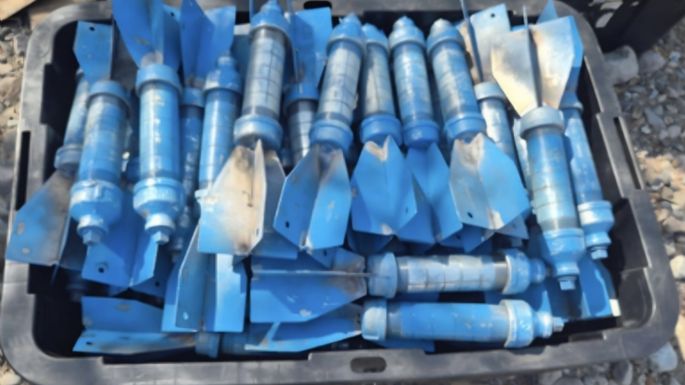 Aseguran más de 300 explosivos artesanales en La Tuna, Badiraguato, cuna de "El Chapo" Guzmán