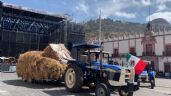 Foto ilustrativa de la nota titulada: Productores de frijol realizaron bloqueo en arranque del Festival Cultural de Zacatecas