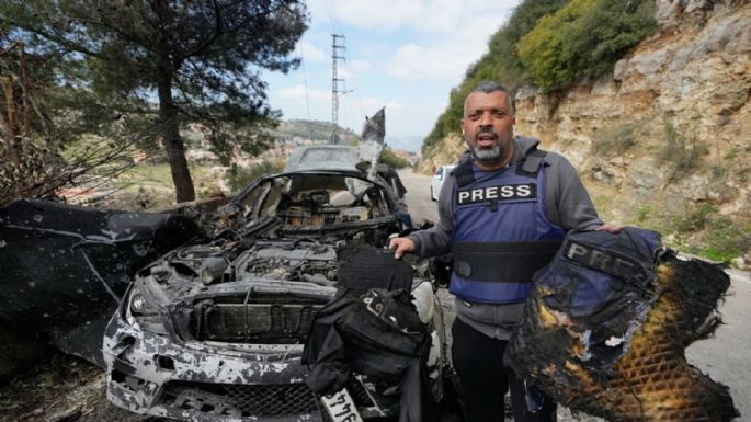 Ataque aéreo israelí en el sur del Líbano mata a 3 periodistas que cubrían la guerra