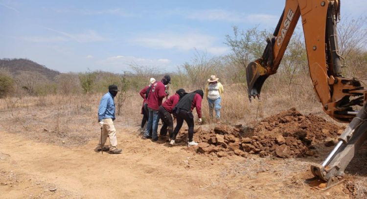 Colectivo encuentra nueva fosa clandestina en El Verde, Concordia, en Sinaloa