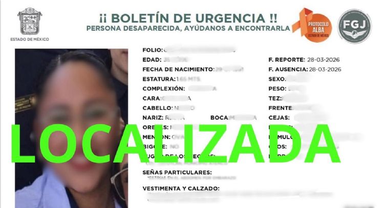 Encuentran con vida a mujer desaparecida tras abordar un Uber al salir de la Feria del Caballo