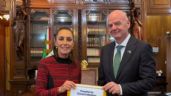 Foto ilustrativa de la nota titulada: Inauguración del Mundial será histórica: Sheinbaum tras reunirse con el presidente de la FIFA