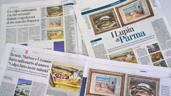 Roban pinturas de Renoir, Cézanne y Matisse de museo privado en Italia