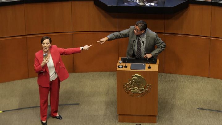 Tras choque entre Lilly Téllez y Saúl Monreal, la presidenta del Senado pide elevar el debate