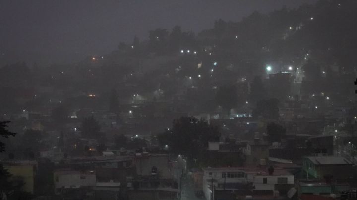 Doble alerta por lluvias, vientos, granizo y frío en CDMX