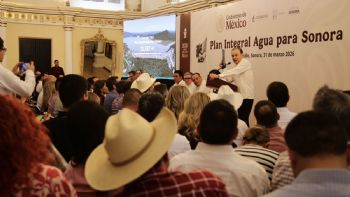Presidenta Sheinbaum invierte más de 11 mil 500 millones en obras hídricas; garantiza 15% más de agua en Hermosillo: Durazo