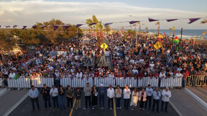 Inaugura Alfonso Durazo otro malecón turístico, ahora en Empalme