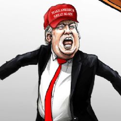 "Bombardeo en la Casa Blanca"