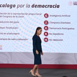 Empresarios ven riesgos económicos por reforma electoral de Sheinbaum; preocupa T-MEC