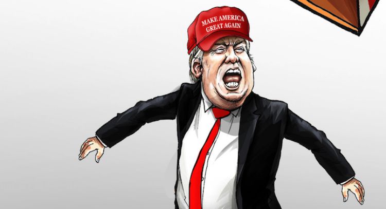 "Bombardeo en la Casa Blanca"