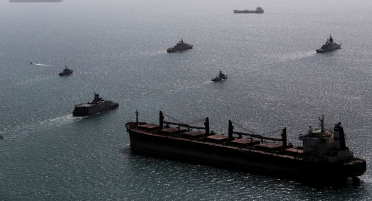 EU hunde buque de guerra iraní; el primer ataque de este tipo desde la Segunda Guerra Mundial