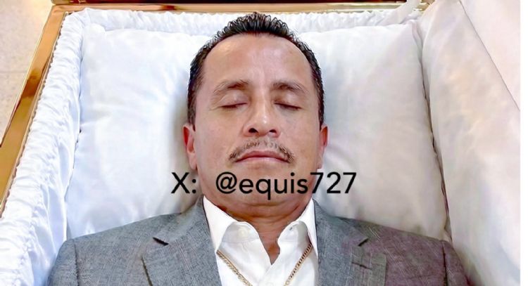 ¿Imagen del cuerpo de "El Mencho" dentro de un ataúd es real?