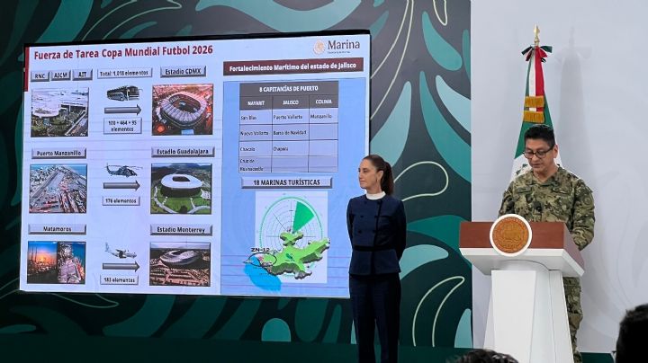 Presentan el Plan Kukulkán, que blindará las sedes del Mundial 2026