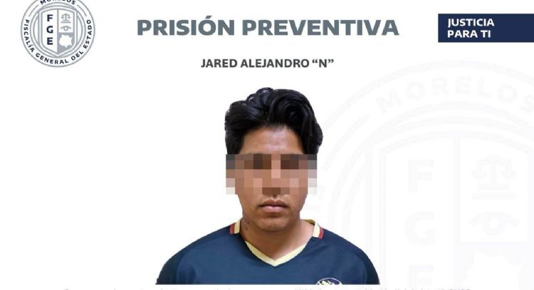 Vinculan a proceso a Jared Alejandro “N” por feminicidio de Kimberly Joselin en Morelos