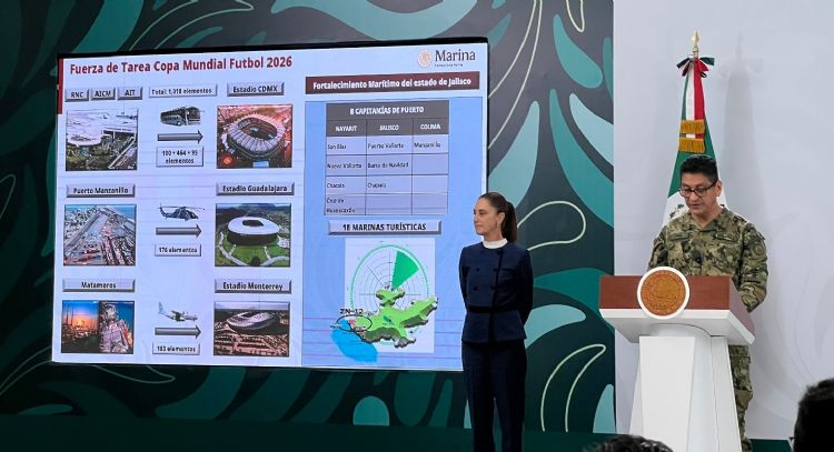 Presentan el Plan Kukulcán, que blindará las sedes del Mundial 2026