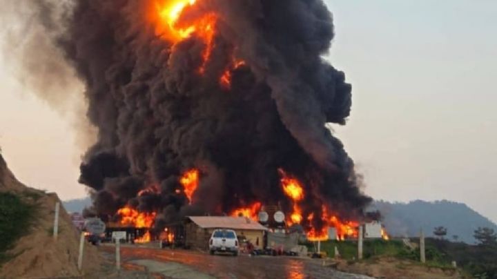 Reportan segundo incendio en el pozo exploratorio Krem-1 de Pemex en Las Choapas