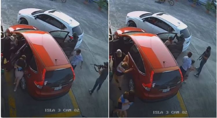 Sujetos armados despojan de su camioneta a familia en gasolinera de Tihuatlán, Veracruz