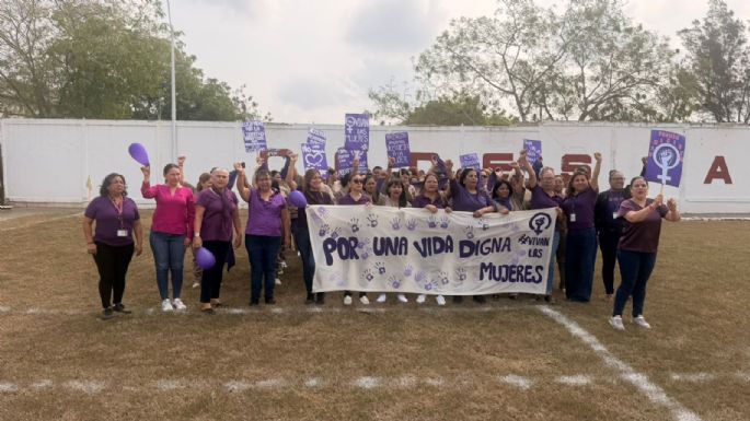 Con rally deportivo y mensajes de igualdad conmemoran el 8M en el CEDES Altamira