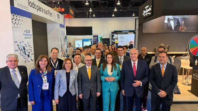 Gobernadora de Aguascalientes inaugura Feria Internacional de Franquicias en WTC de la CDMX