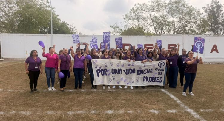 Con rally deportivo y mensajes de igualdad conmemoran el 8M en el CEDES Altamira