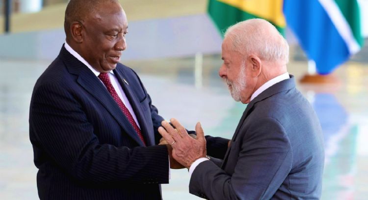 Lula advierte de que Brasil y Sudáfrica deben "preparar sus defensas" porque pueden ser "invadidos"