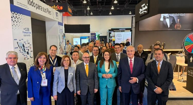 Gobernadora de Aguascalientes inaugura Feria Internacional de Franquicias en WTC de la CDMX