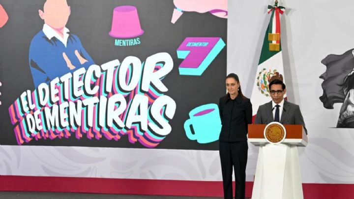 Infodemia admite error al calificar como falso el video de una mujer en ventana de Palacio Nacional