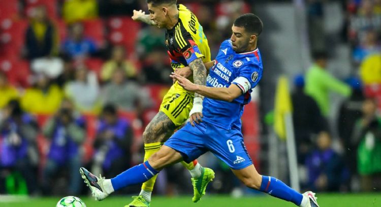 América y Cruz Azul reparten puntos tras empatar 1-1 (Videos)