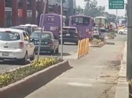 Colapsa la vialidad al sur de CDMX por cierres en Tlalpan y División del Norte