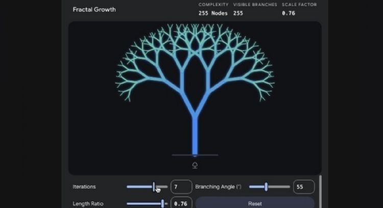 Gemini genera simulaciones y modelos 3D interactivos en sus respuestas