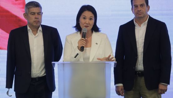Fujimori y López Aliaga lideran el conteo de votos de la elección presidencial en Perú